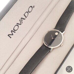 Vintage 31mm Movado Zenith 01.0520.305 Men's Mechanical Wristwatch 30.5 Steel